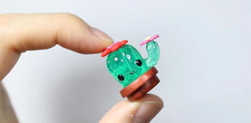 萌翻朋友圈！DIY樹(shù)脂仙人掌手工藝品，讓生活充滿可愛(ài)綠意
